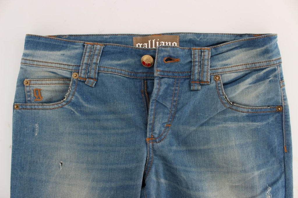 John Galliano Blue Slim Fit Jeans for Women additional view