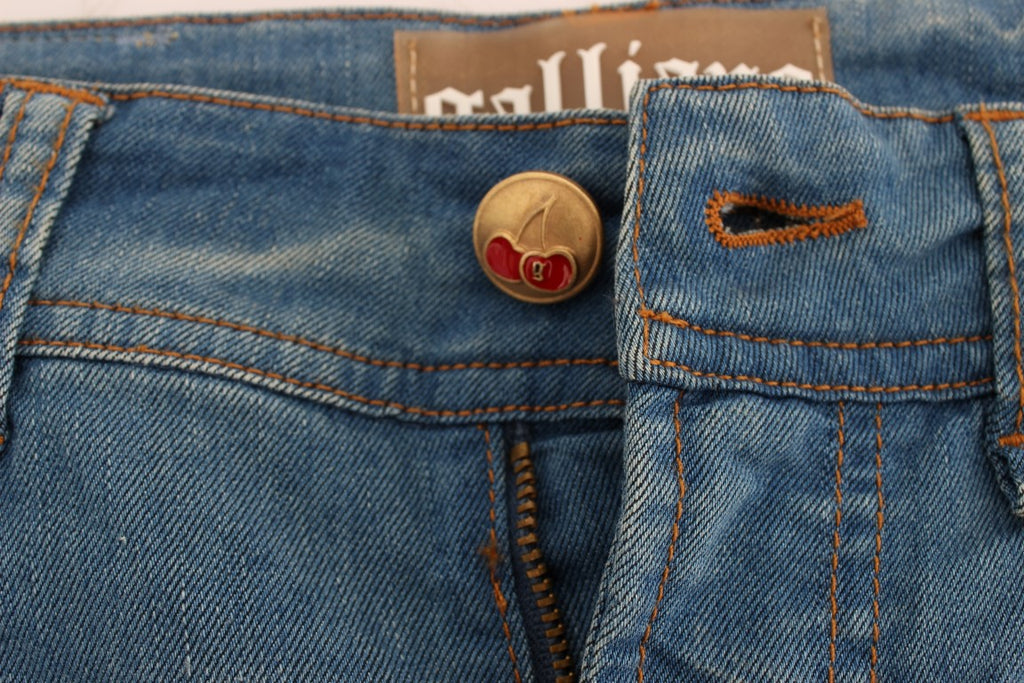 John Galliano Blue Slim Fit Jeans for Women additional view