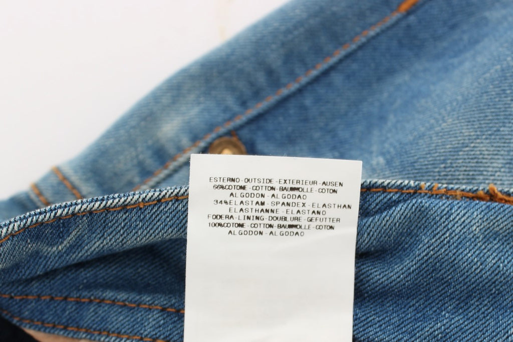 John Galliano Blue Slim Fit Jeans for Women additional view