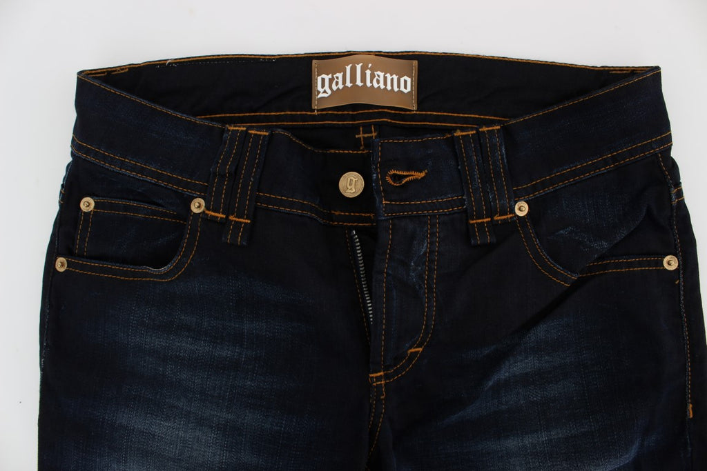 John Galliano Blue Slim Fit Jeans for Women additional view