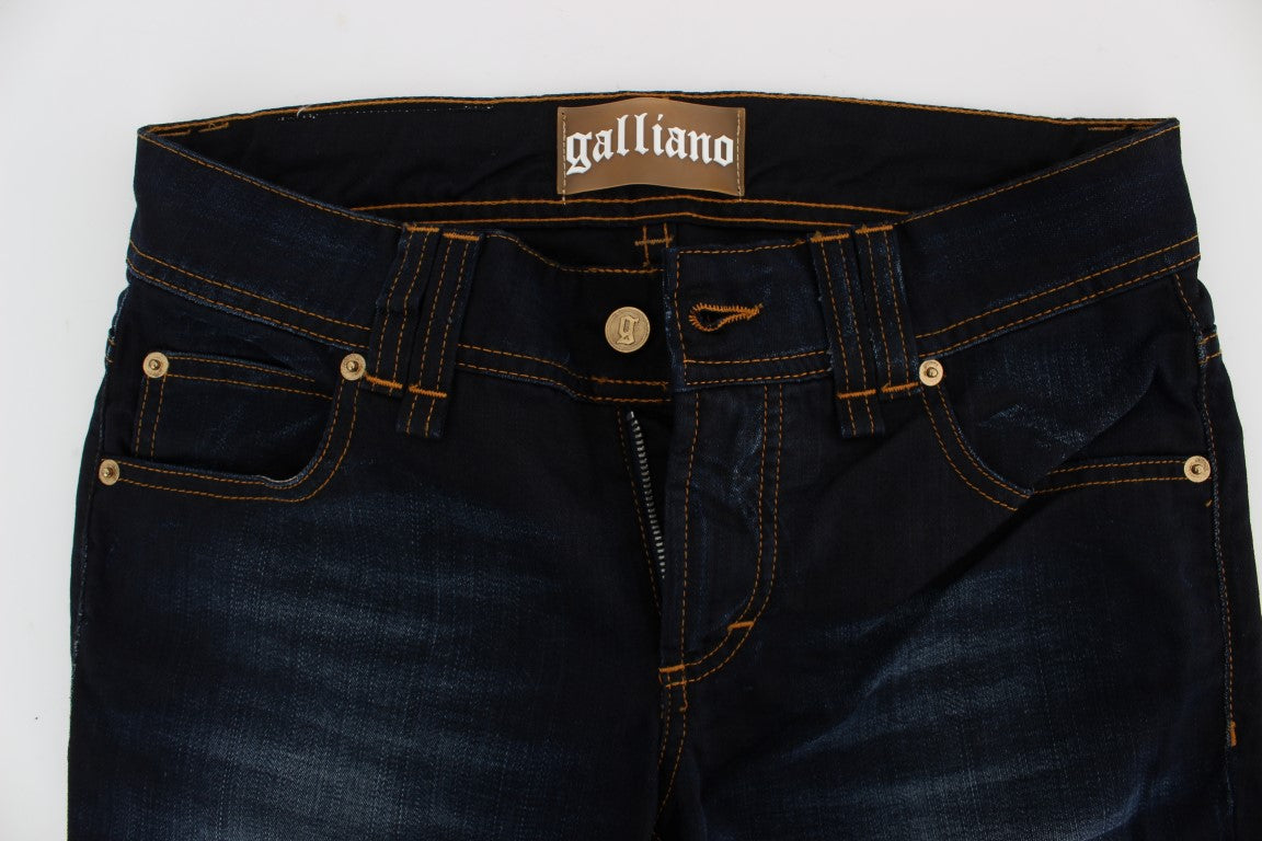 John Galliano Blue Slim Fit Jeans for Women additional view