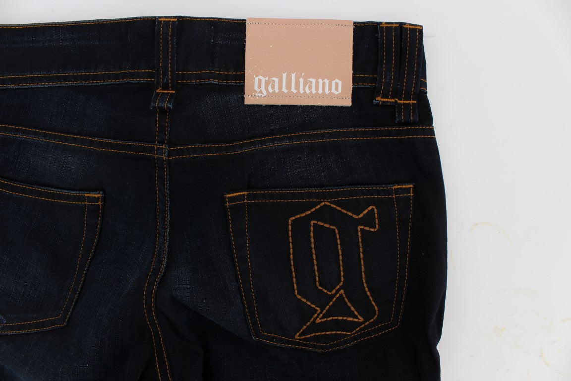 John Galliano Blue Slim Fit Jeans for Women additional view
