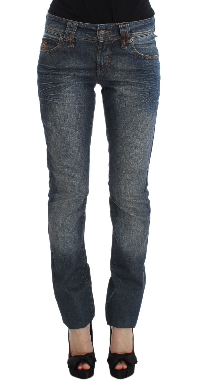 John Galliano Blue Slim Fit Jeans for Women