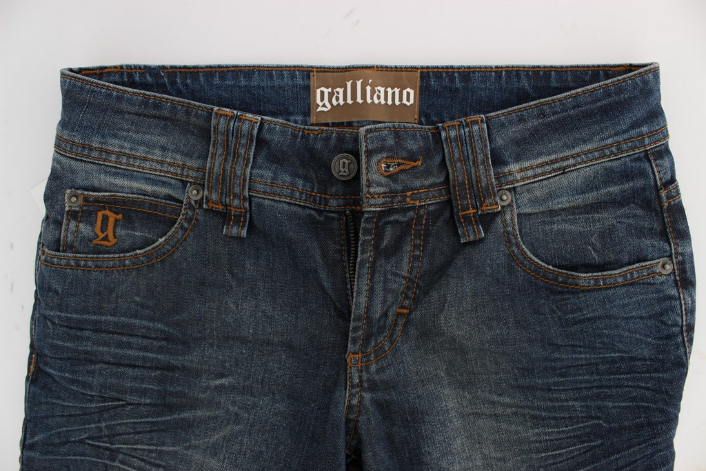 John Galliano Blue Slim Fit Jeans for Women additional view