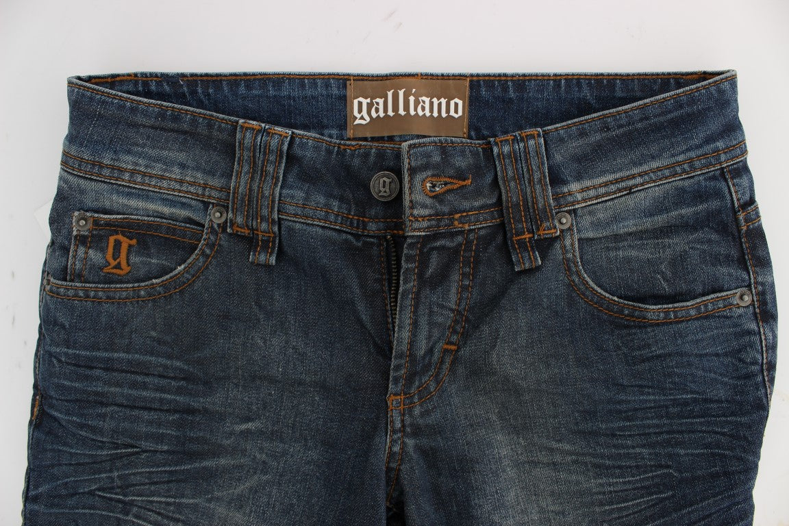 John Galliano Blue Slim Fit Jeans for Women additional view