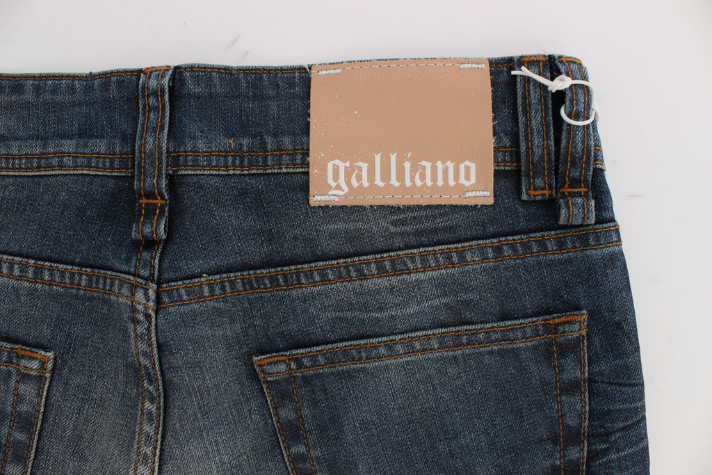 John Galliano Blue Slim Fit Jeans for Women additional view