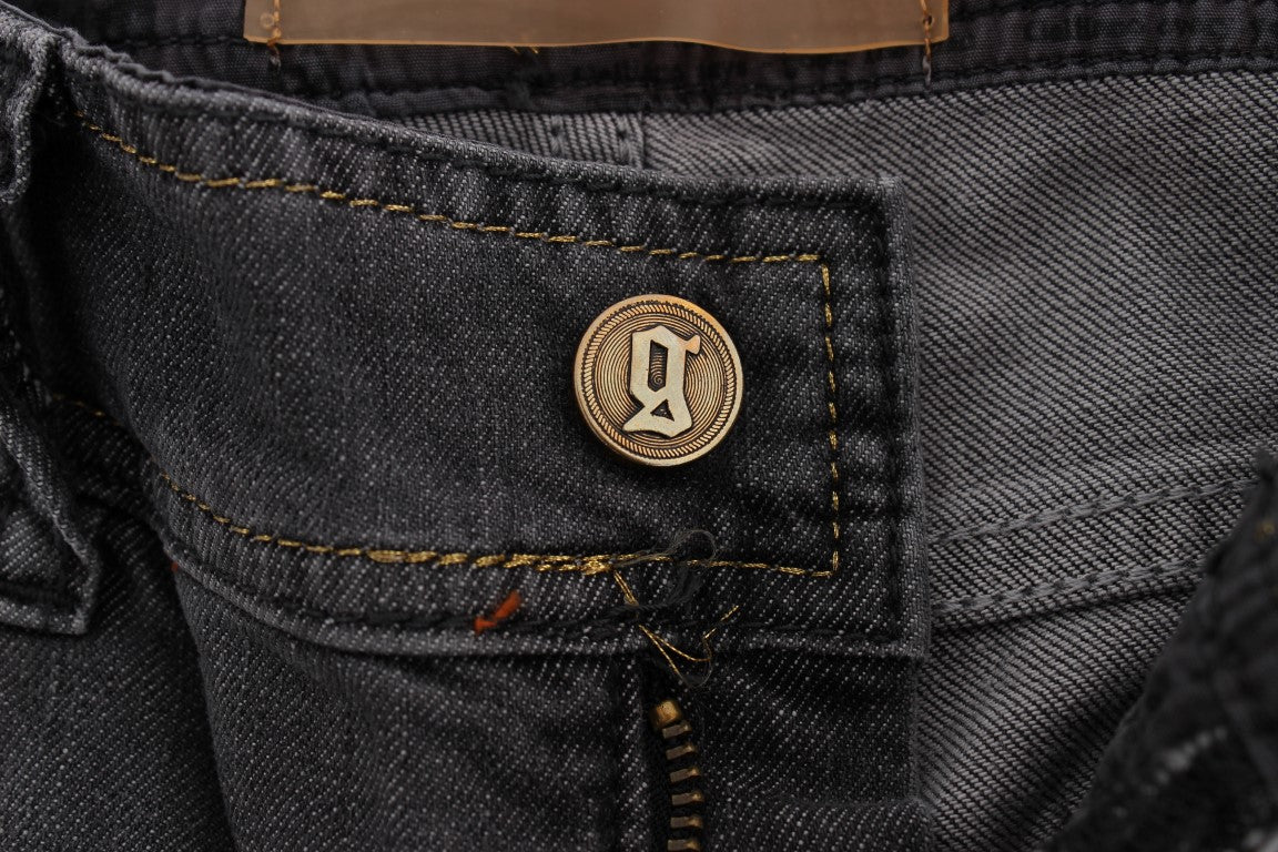 John Galliano Grey Slim Fit Jeans for Women additional view