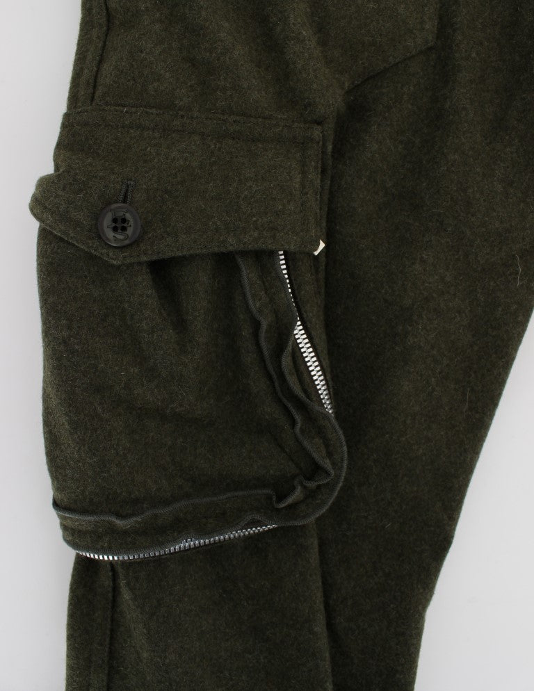 Ermanno Scervino Green Cargo Pants for Women additional view