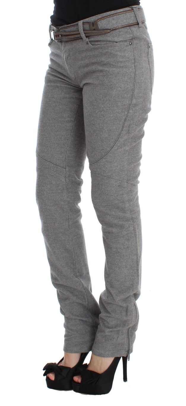 Ermanno Scervino Grey Casual Pants for Women alternate view