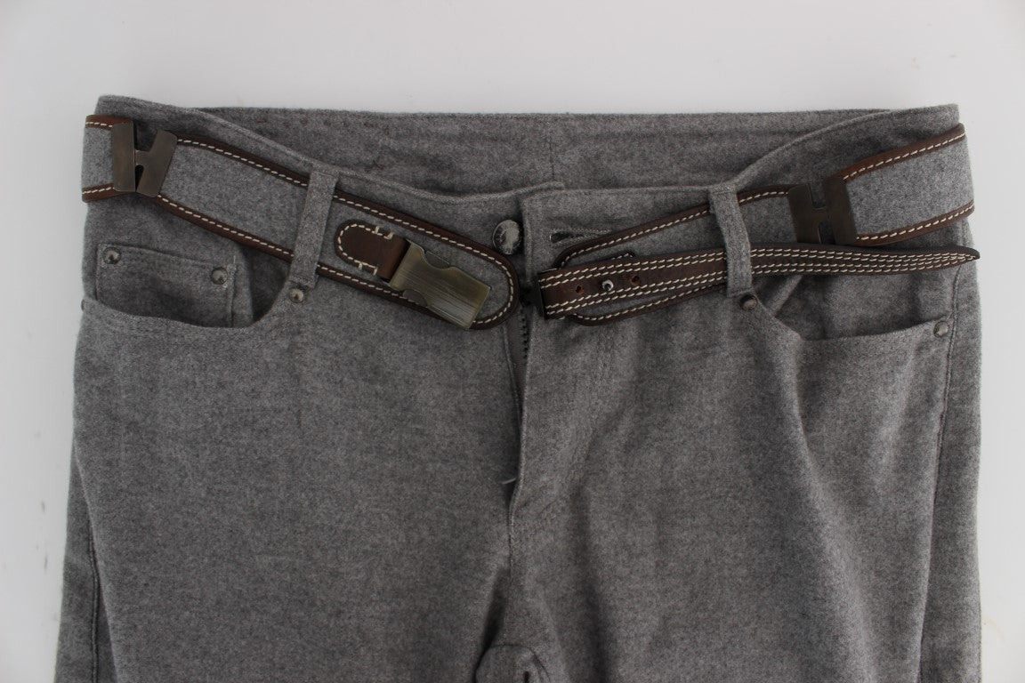 Ermanno Scervino Grey Casual Pants for Women additional view