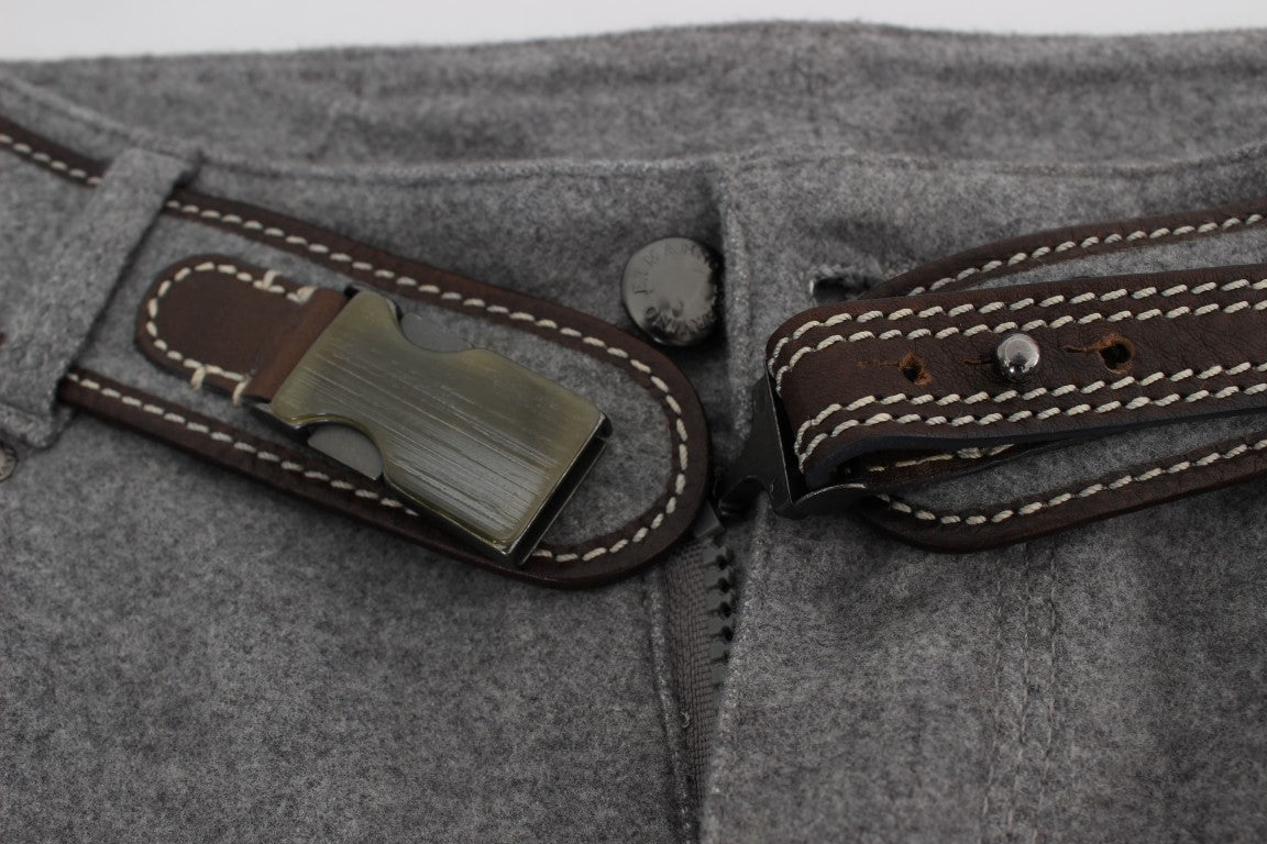 Ermanno Scervino Grey Casual Pants for Women additional view