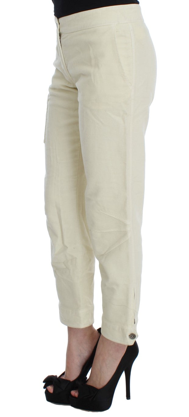 Ermanno Scervino Beige Cargo Pants for Women alternate view