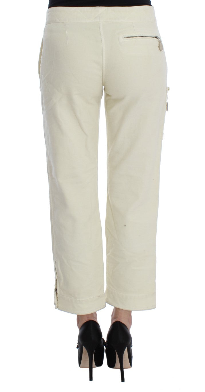 Ermanno Scervino Beige Cargo Pants for Women detail view