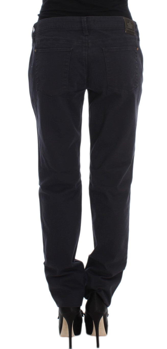 Ermanno Scervino Blue Casual Pants for Women detail view