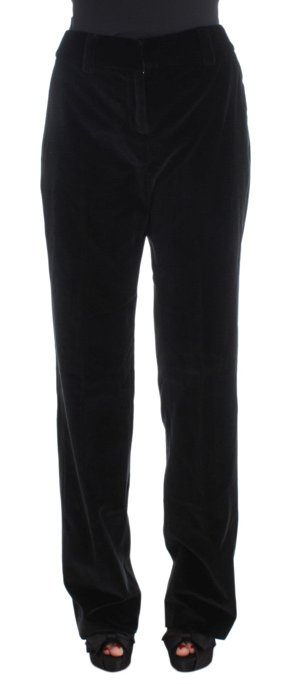 Ermanno Scervino Black Straight Leg Jeans for Women