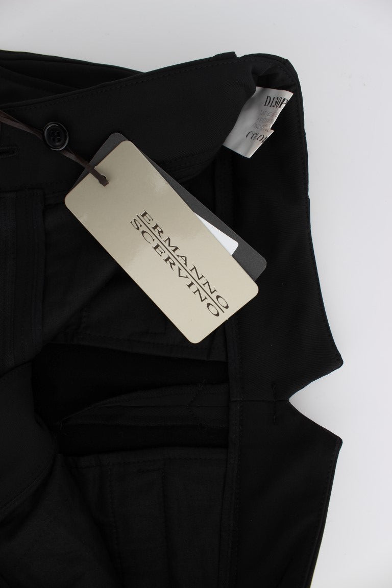 Ermanno Scervino Black Cropped Pants for Women additional view