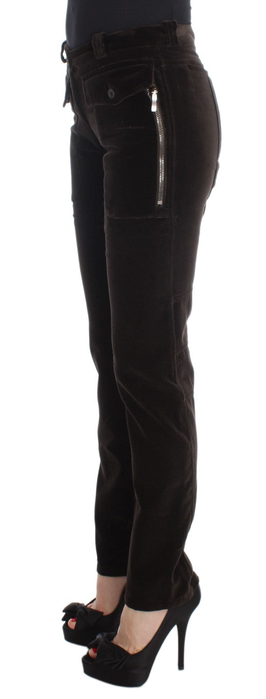 Ermanno Scervino Brown Casual Pants for Women alternate view
