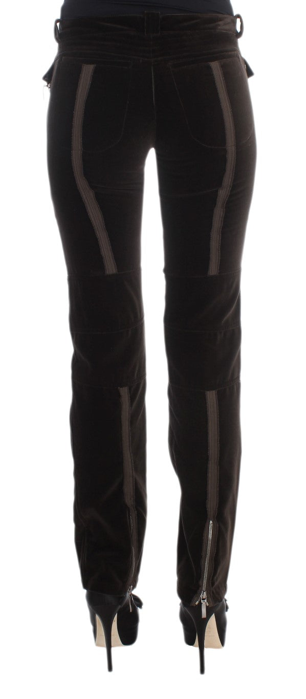 Ermanno Scervino Brown Casual Pants for Women detail view