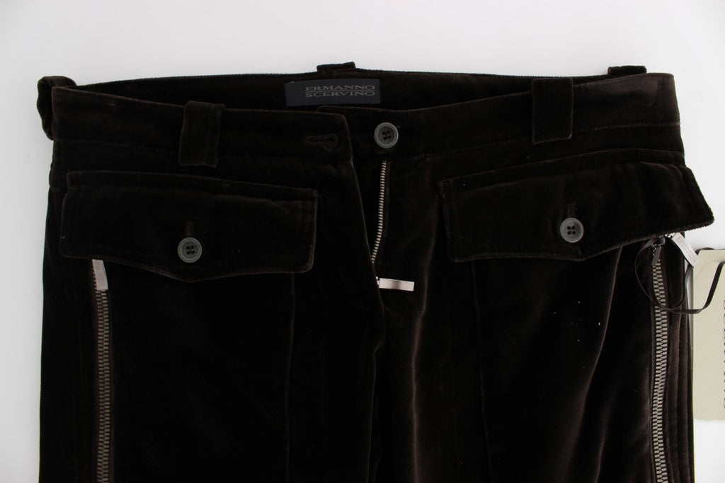 Ermanno Scervino Brown Casual Pants for Women additional view