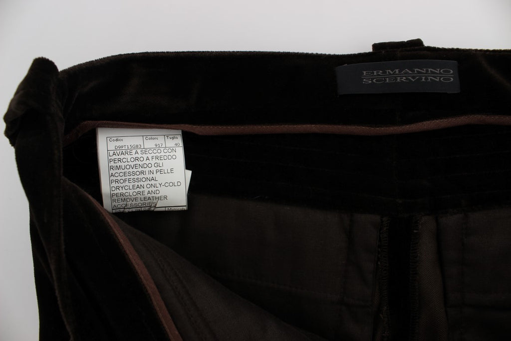 Ermanno Scervino Brown Casual Pants for Women additional view
