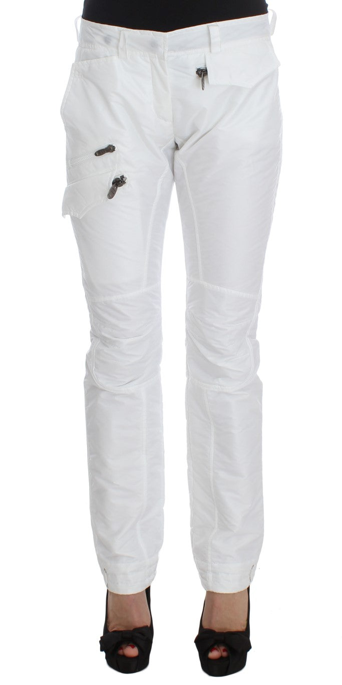 Ermanno Scervino White Cargo Pants for Women
