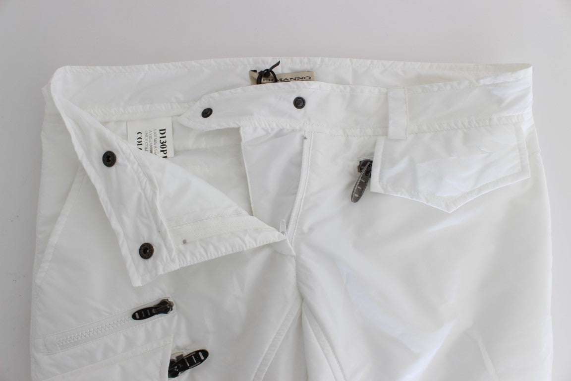 Ermanno Scervino White Cargo Pants for Women additional view
