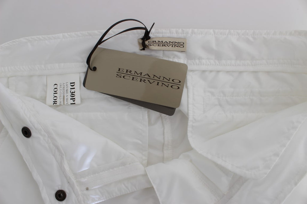 Ermanno Scervino White Cargo Pants for Women additional view