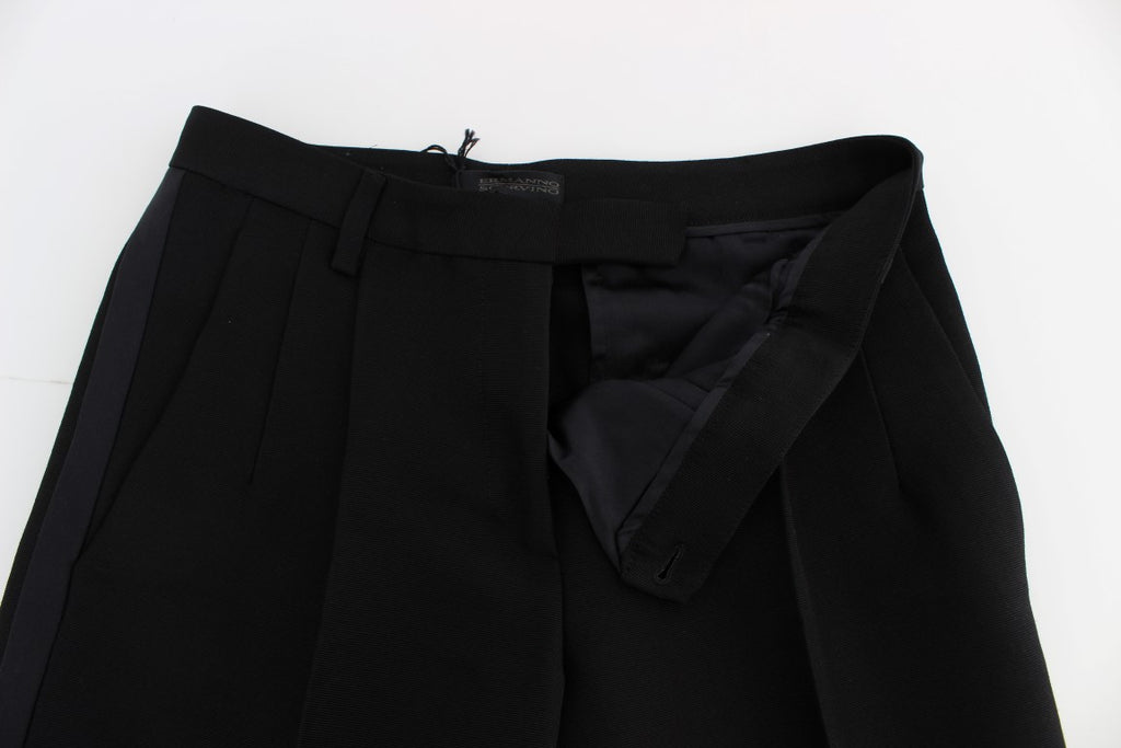 Ermanno Scervino Black Flared Pants for Women additional view