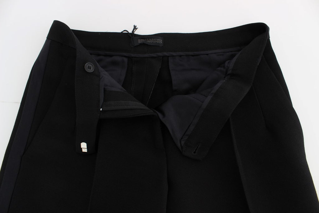 Ermanno Scervino Black Flared Pants for Women additional view