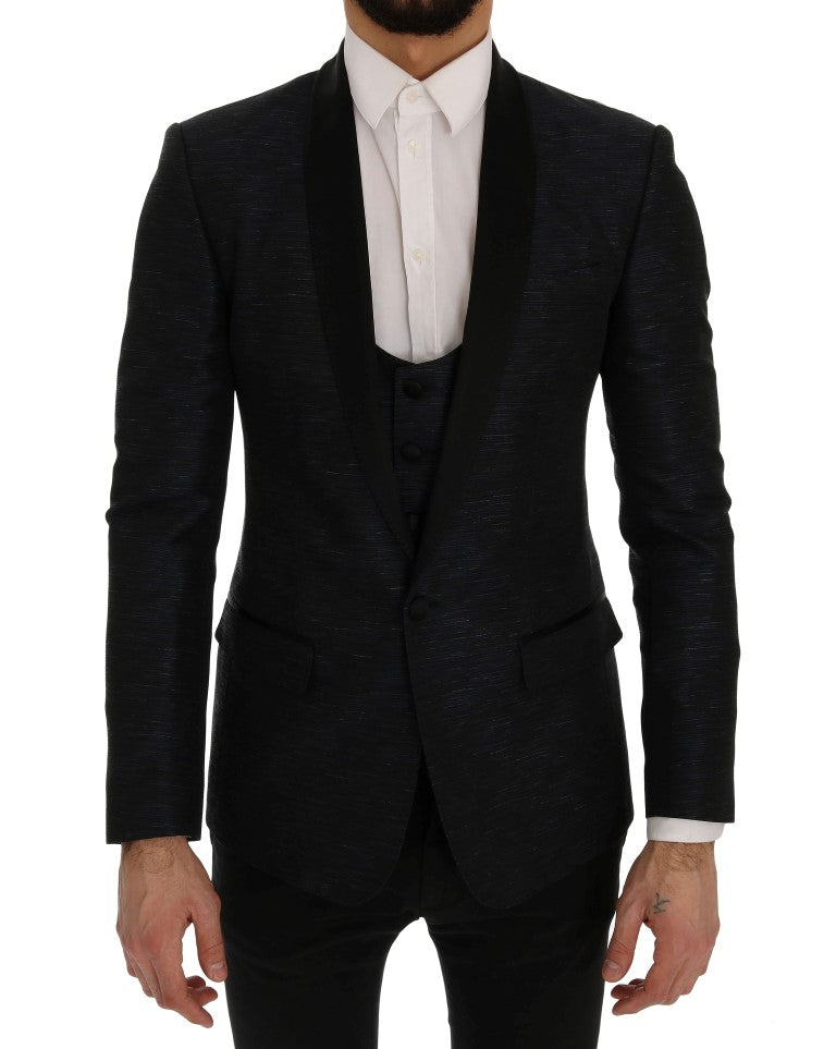 Dolce & Gabbana Blue Two Piece Suits for Men