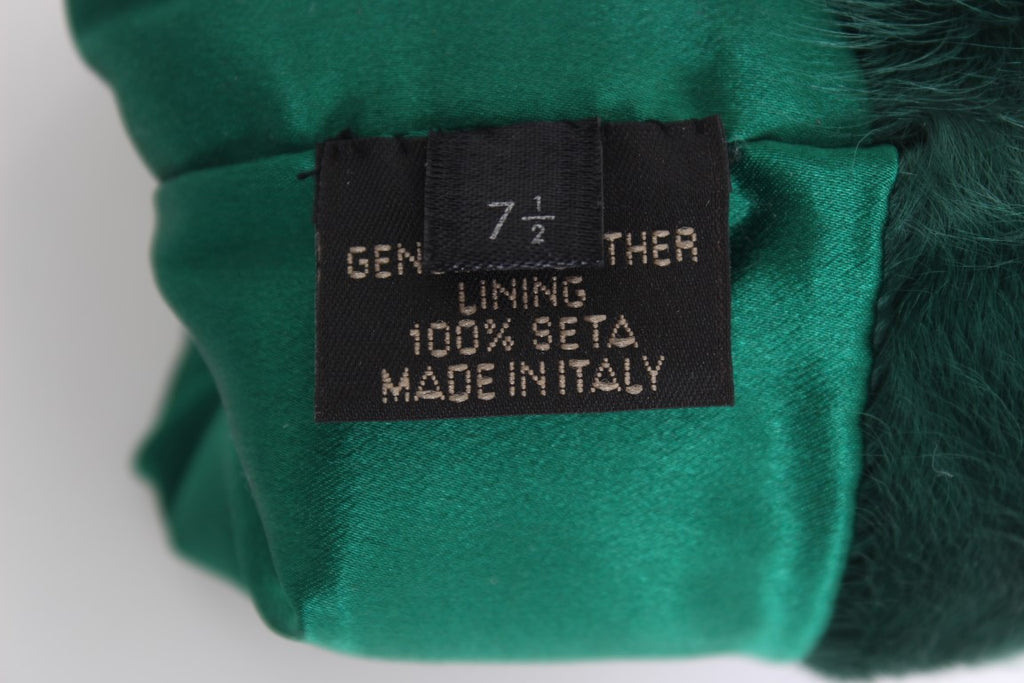 Dolce & Gabbana Green Gloves for Women additional view