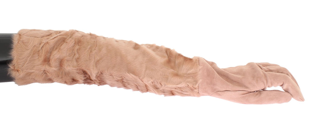 Dolce & Gabbana Beige Gloves for Women alternate view