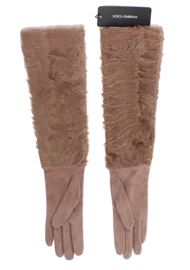 Dolce & Gabbana Beige Gloves for Women additional view