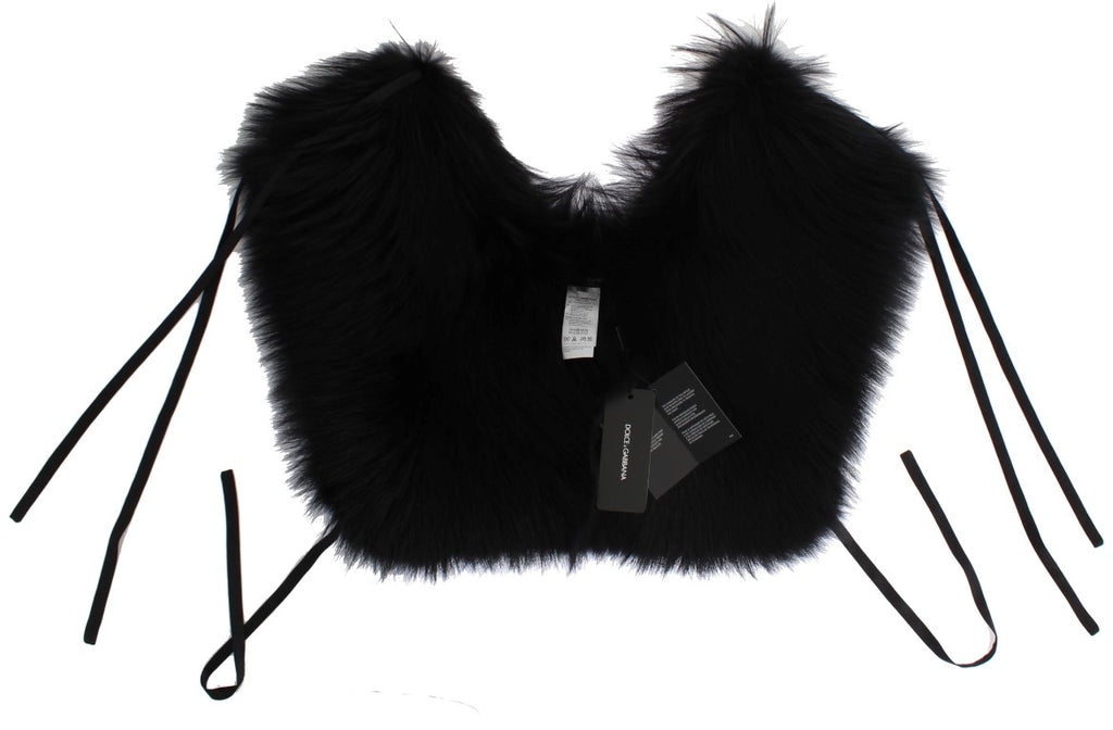 Dolce & Gabbana Black Scarf for Women additional view