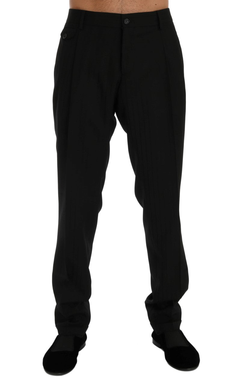 Dolce & Gabbana Black Casual Pants for Men