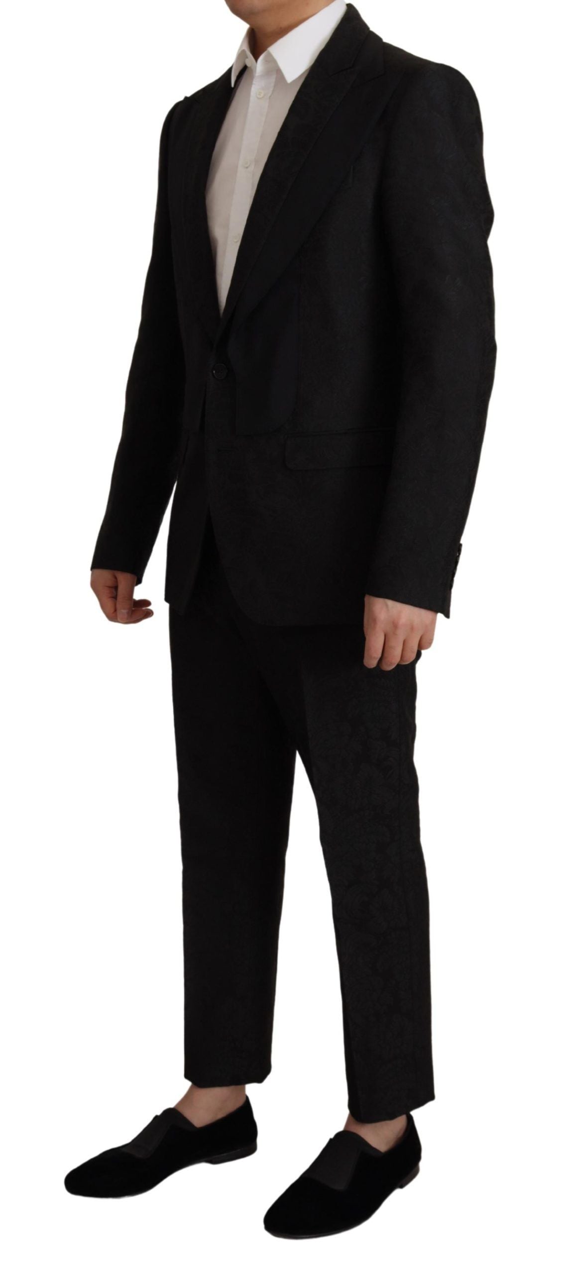 Dolce & Gabbana Black Two Piece Suits for Men alternate view
