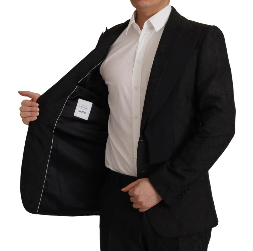 Dolce & Gabbana Black Two Piece Suits for Men additional view