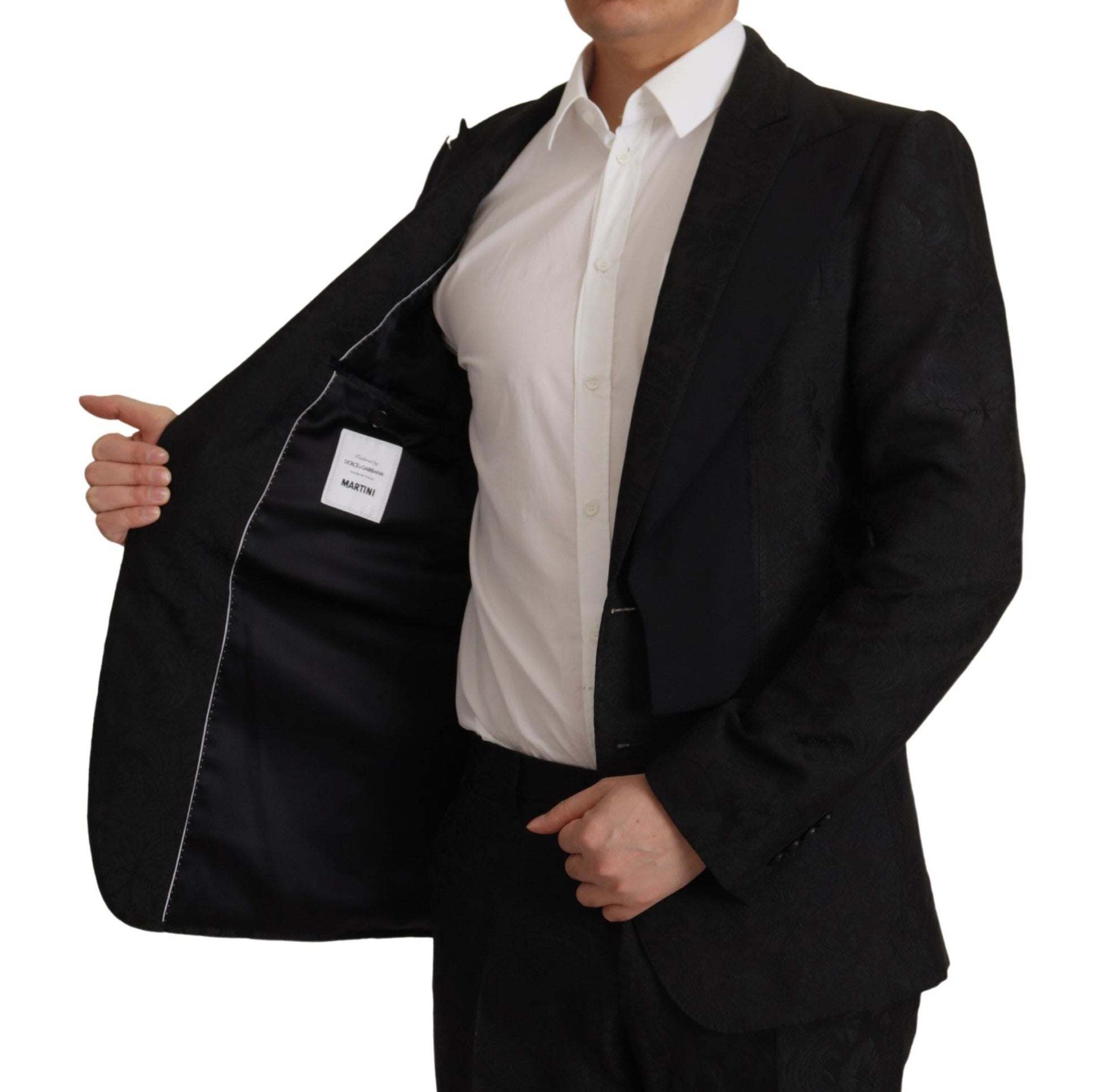 Dolce & Gabbana Black Two Piece Suits for Men additional view