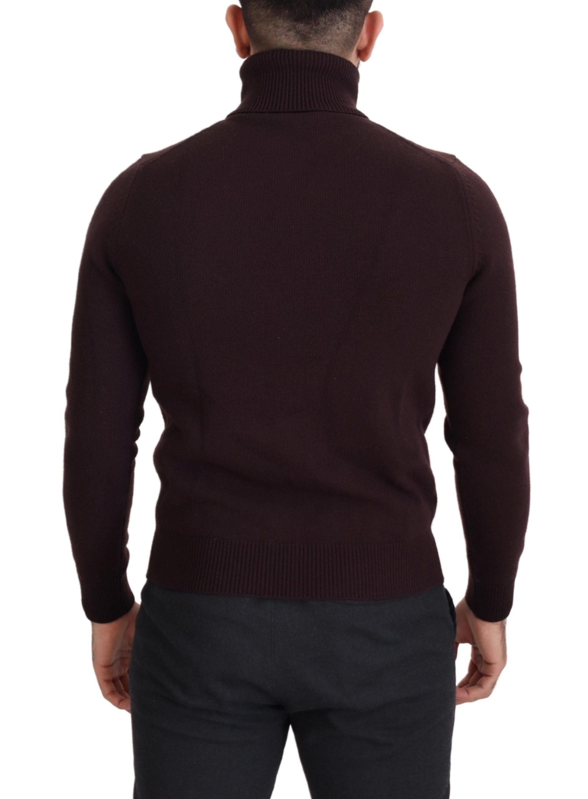 Dolce & Gabbana Brown Turtleneck for Men alternate view