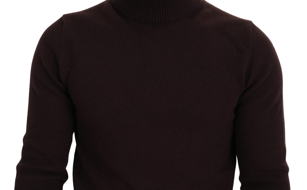 Dolce & Gabbana Brown Turtleneck for Men detail view