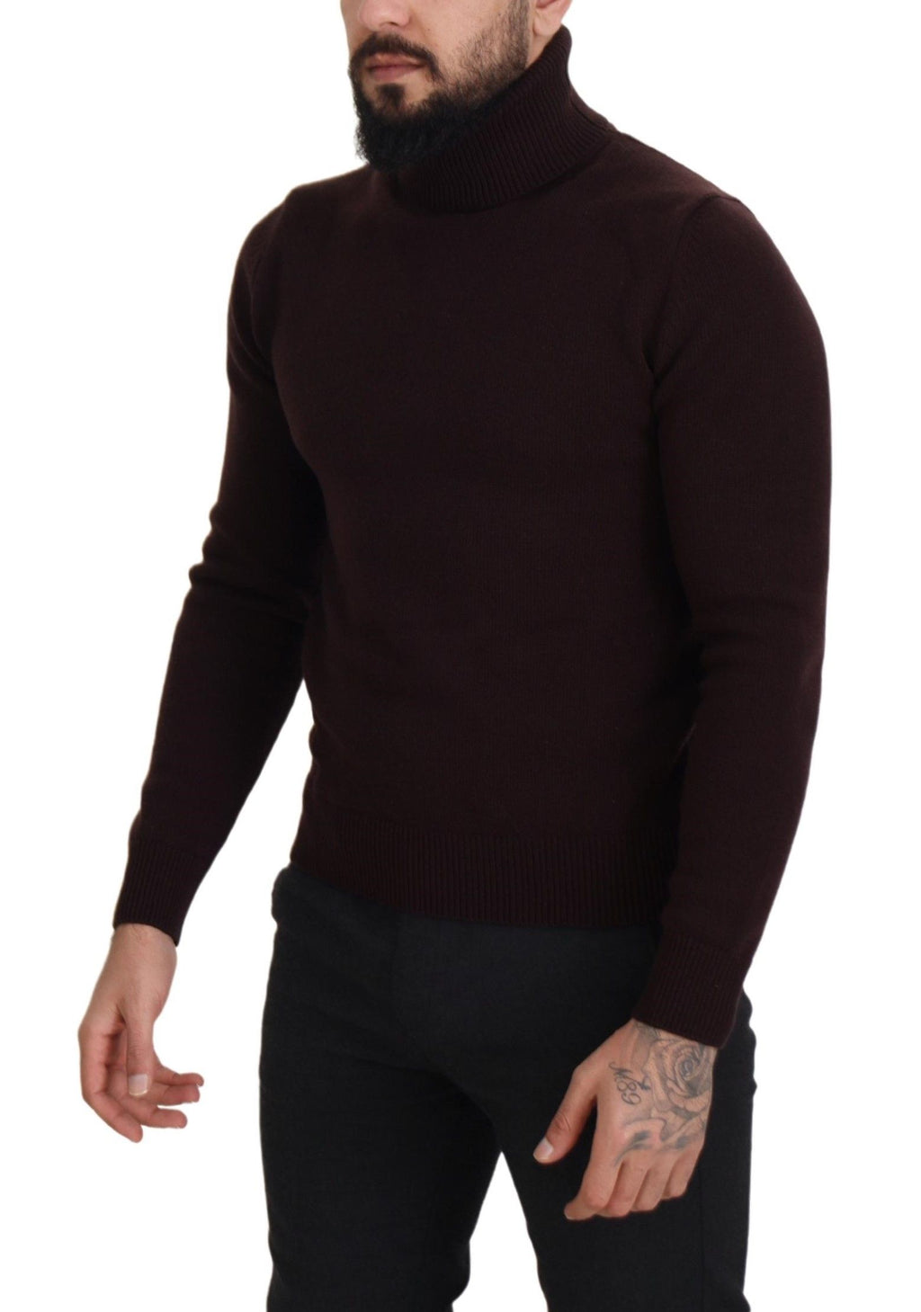 Dolce & Gabbana Brown Turtleneck for Men additional view