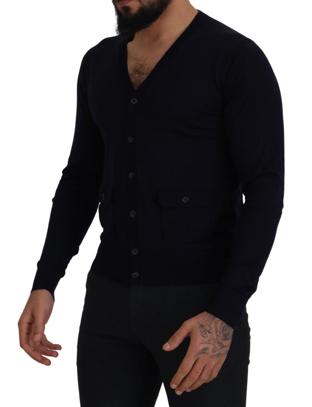 Dolce & Gabbana Blue Cardigan for Men additional view