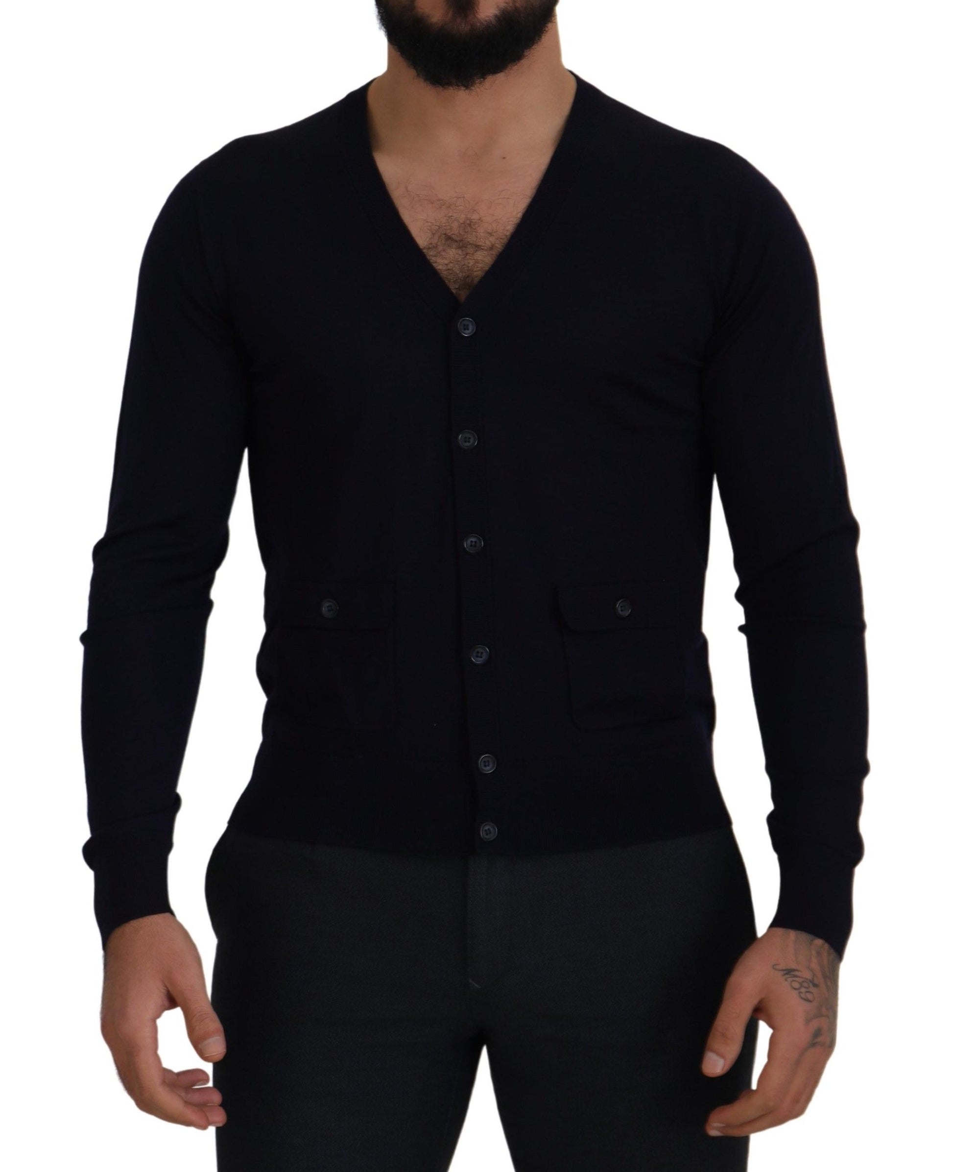 Dolce & Gabbana Blue Cardigan for Men alternate view