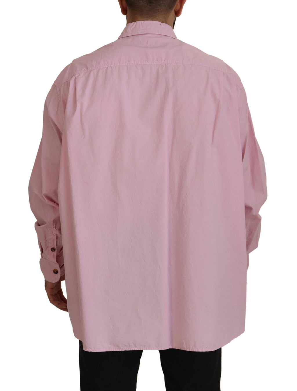 Dolce & Gabbana Pink Dress Shirt for Men detail view