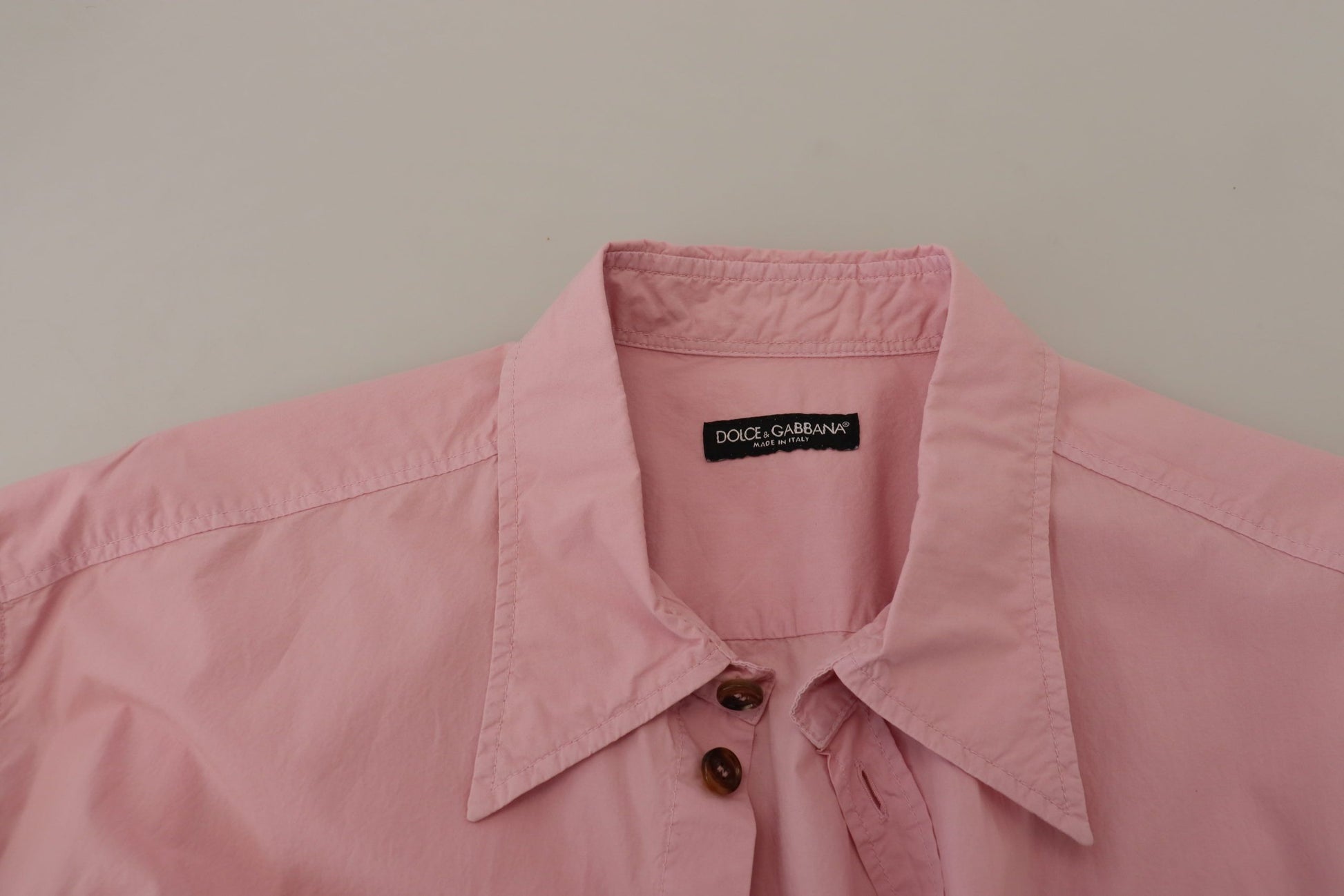 Dolce & Gabbana Pink Dress Shirt for Men additional view