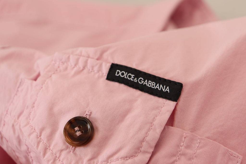 Dolce & Gabbana Pink Dress Shirt for Men additional view