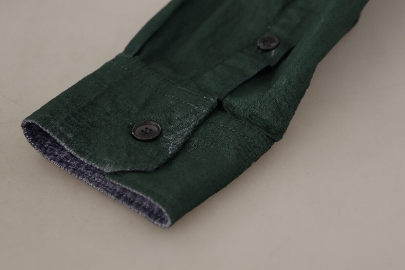 Dolce & Gabbana Green Dress Shirt for Men additional view