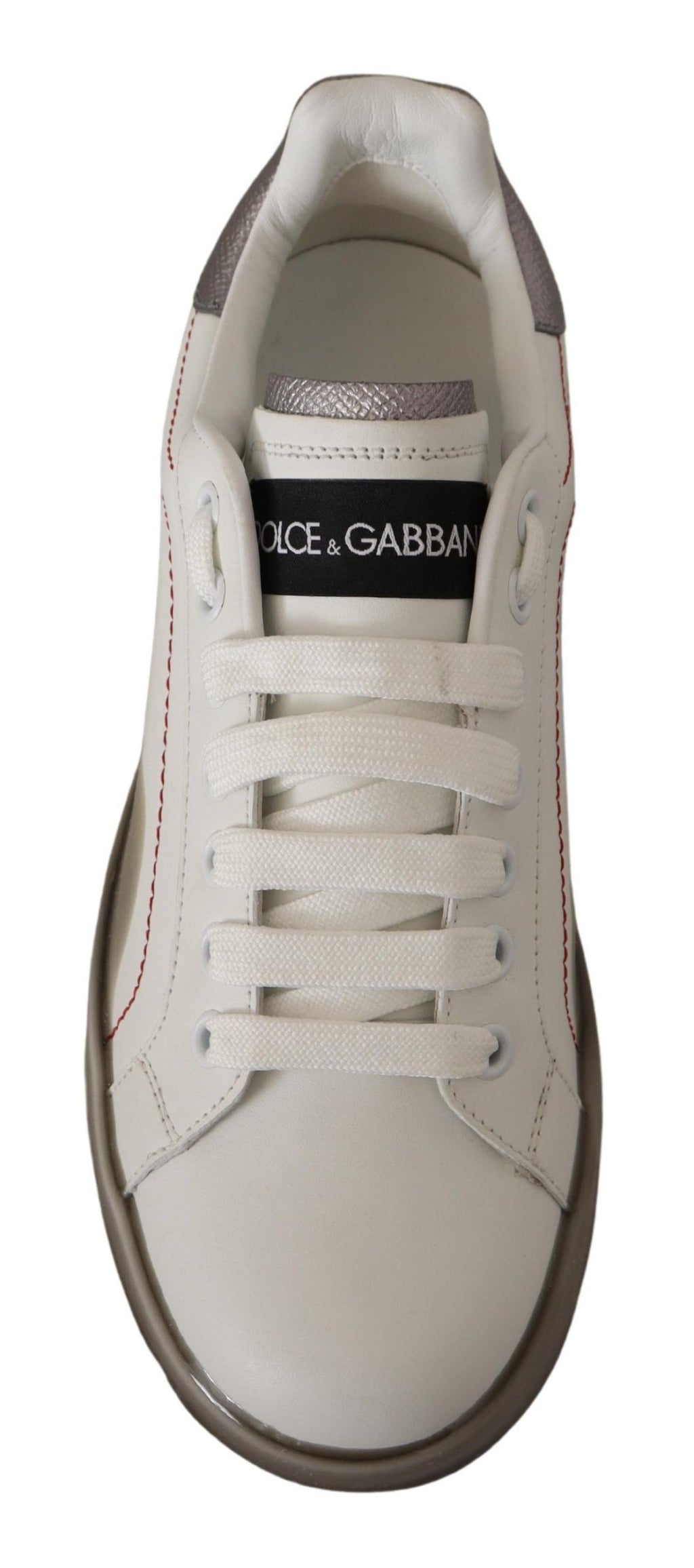 Dolce & Gabbana White Low Top Sneakers for Women additional view