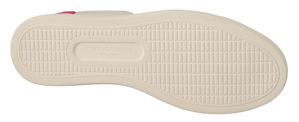 Dolce & Gabbana White Low Top Sneakers for Women additional view