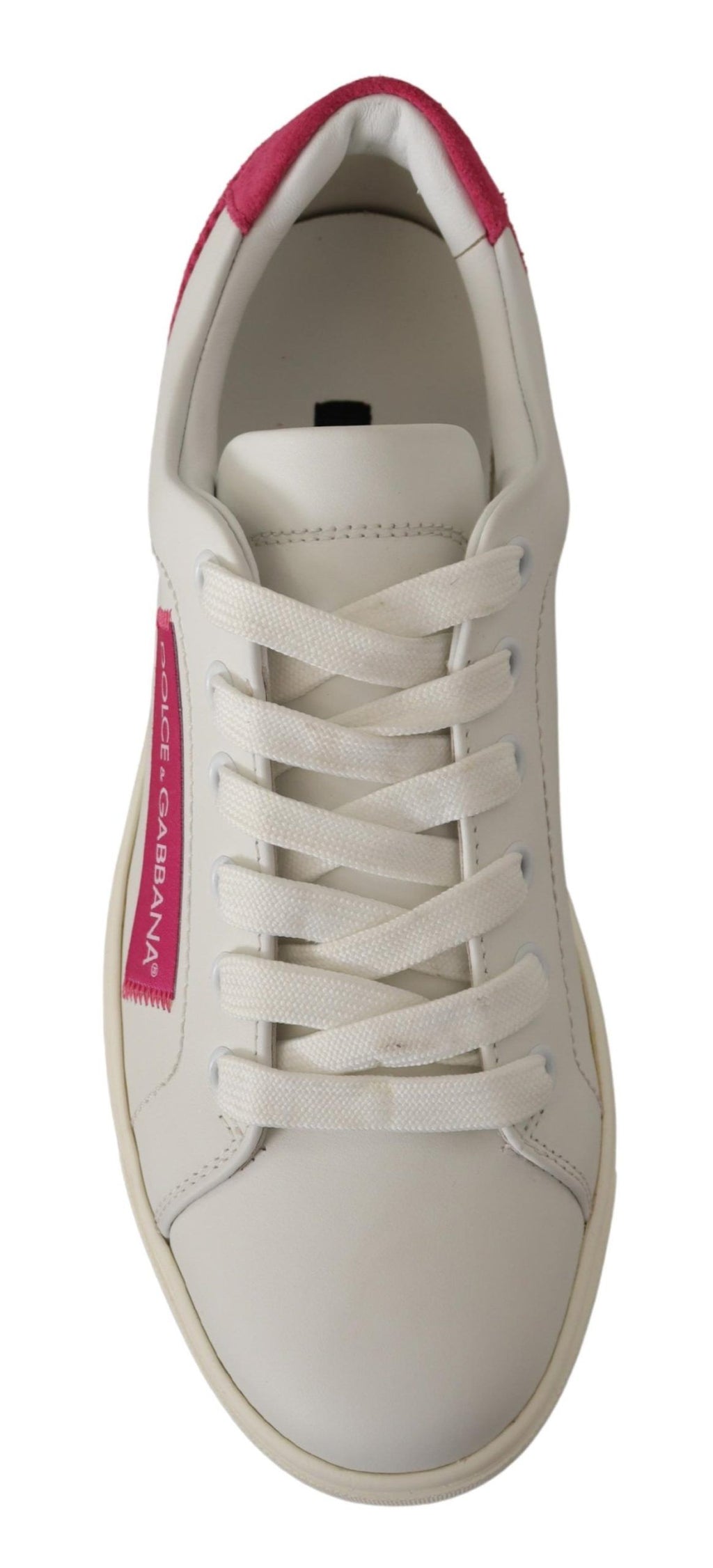 Dolce & Gabbana White Low Top Sneakers for Women additional view